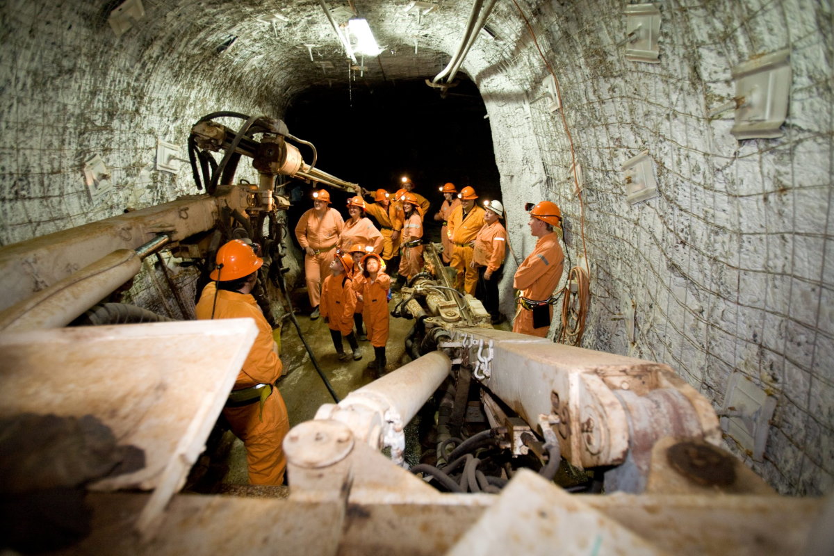 What’s it like down a mine?